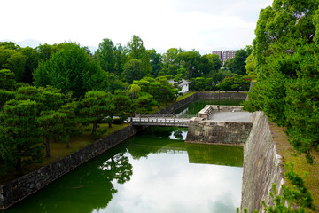 Fototapeta na wymiar Nijo Castle in Kyoto.