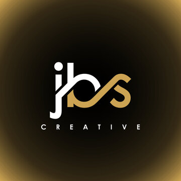 JBS Letter Initial Logo Design Template Vector Illustration