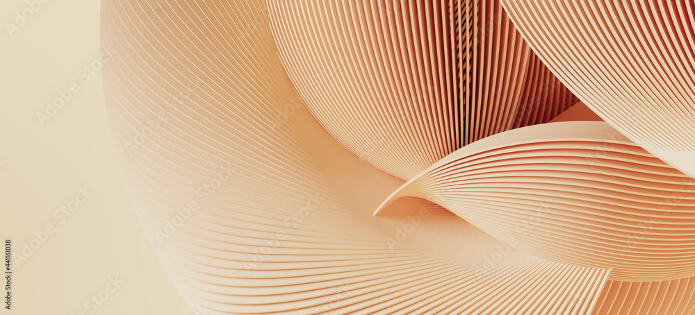 Poster minimal abstract background for branding and product presentation. beige subtle geometric on beige b
