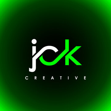 JCK Letter Initial Logo Design Template Vector Illustration