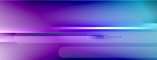 Abstract background. Shadow lines on bright shiny gradient background.