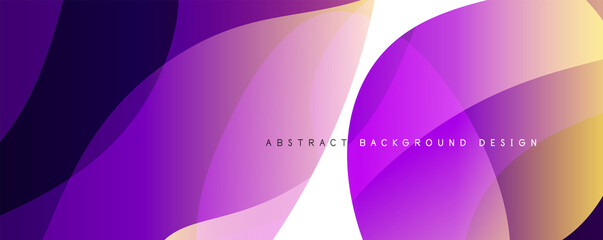 Trendy simple fluid color gradient abstract background with dynamic wave line effect. Vector Illustration For Wallpaper, Banner, Background, Card, Book Illustration, landing page