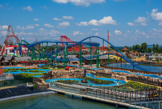 Energylandia is an amusement park in Poland