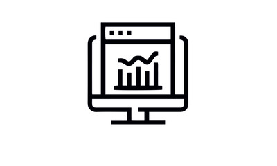 Data Analytics, Aggregation, Cloud Computing, Artificial Intelligence icon vector design 