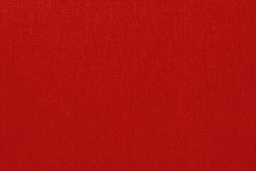 Dark red cotton fabric cloth texture for background, natural textile pattern.