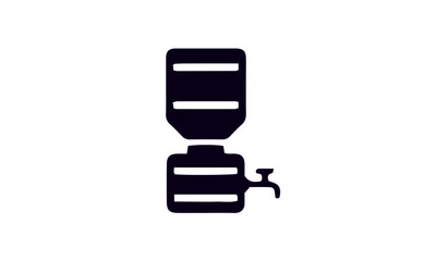  Water delivery icon set