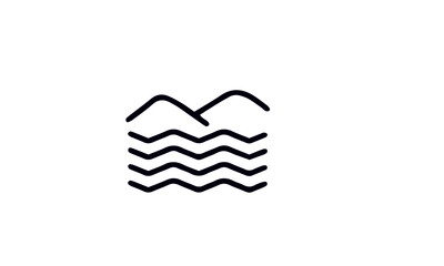 Water icon set vector design 