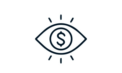 Corporate Development Line Icon