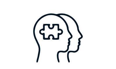 Corporate Development Line Icon