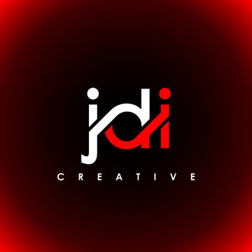 JDI Letter Initial Logo Design Template Vector Illustration