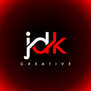JDK Letter Initial Logo Design Template Vector Illustration