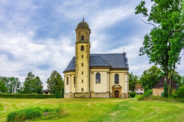 Wallfahrtskirche St. Maria, Hohenrechberg, Baden-W&uuml;rttemberg, Deutschland