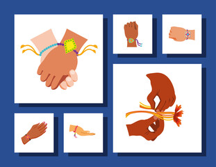 set of hands with armlet