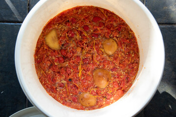 Wine Making : rosehip wine.