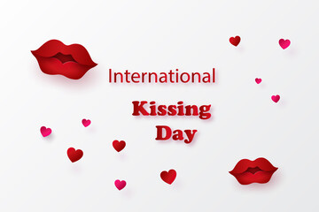 World kissing day.