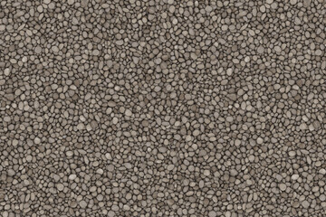 brown stones gravel ground floor