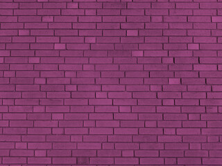 Fototapeta na wymiar Mmodern cherry color brick wall texture background.