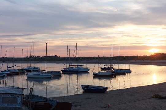 Summer Evening light in Beadnell Harbour