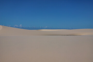 Fototapeta na wymiar Dunes in the Brazilian desert