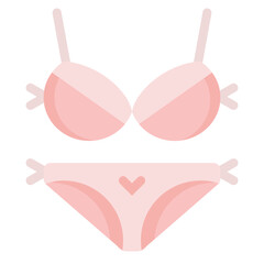 bikini flat icon