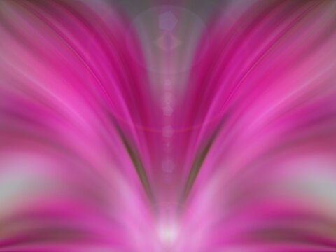 Abstract fantastic purple flower. A symbol of harmony and positive energy.