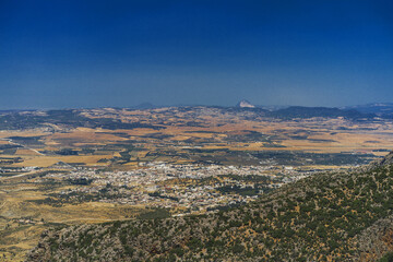 View of Zaghouan region, Tunisia