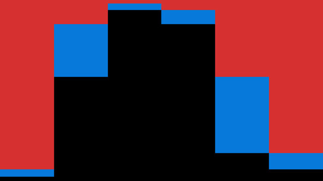 10 Dual Color Geomatric Flat Transitions