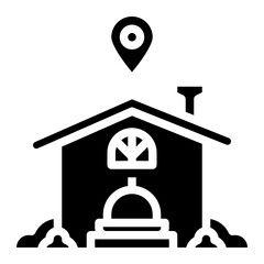 location glyph icon