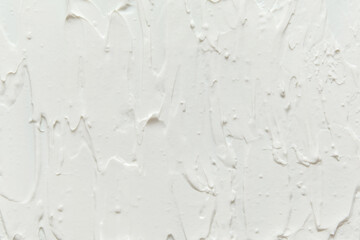 White cosmetic cream texture. Lotion, moisturizer, skin care, beauty product background.