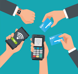 contactless and cashless payments