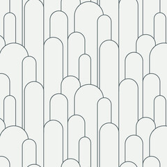 linear vector pattern, repeating liner curved pillar in different size, vector is clean for fabric, wallpaper, printing. patter is on swatches panel