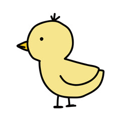 ひよこ（ヒヨコ）のイラスト