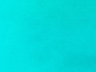 Fototapeta na wymiar turquoise velvet fabric texture used as background. Empty turquoise fabric background of soft and smooth textile material. There is space for text.