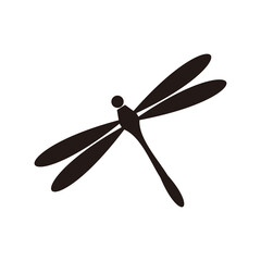 Dragonfly icon vector illustration sign