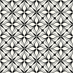 Fototapeta premium Vector seamless pattern. Modern stylish texture. Repeating geometric tiles