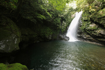 徳島県海陽町　轟九十九滝　鳥返滝