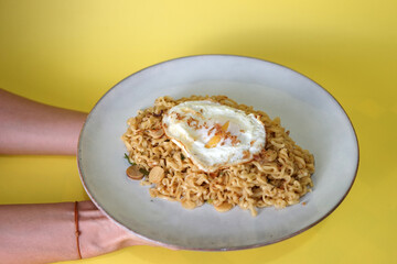 Fried Noodle. One of Indonesian popular meals