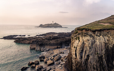 Godrevy Lighthouse Sunset