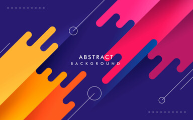 Abstract geometric colorful background diagonal stretch