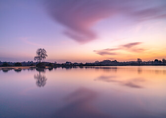 Sunset at the New Forest
