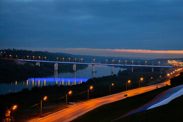 bridge over river