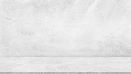 concrete wall and concrete floor