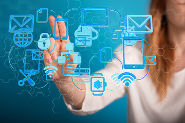 computer digital binary online in 3d