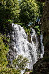 Naklejka premium Shaki Waterfall. Armenia