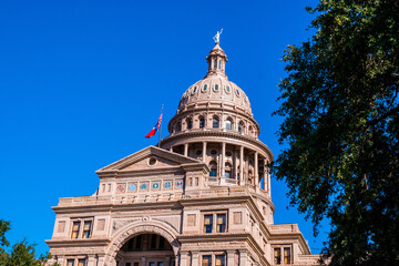 Texas State Capitol Building in Austin, TX, USA,