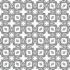 
Vector geometric pattern. Repeating elements stylish background abstract ornament for wallpapers and backgrounds. Black and white colors