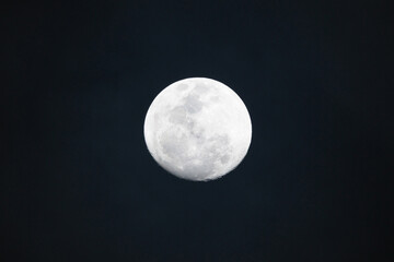Full moon on new year
