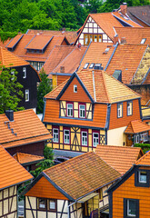 Fototapeta na wymiar old town of Wernigerode