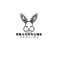kangaroo logo template icon vector