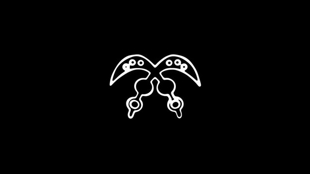 Adinkra Symbols - Akofena & Aban